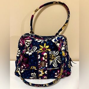 Vera Bradley Turnlock Satchel + Turnlock Wallet